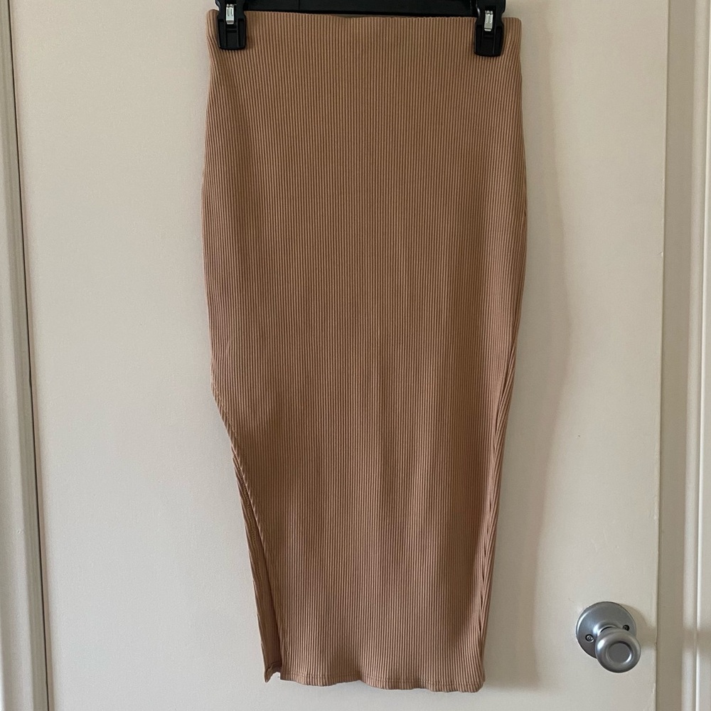 Lulus Side‎ Slit Midi Skirt, S